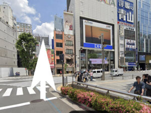 歌舞伎町のキャバクラ、グローブ新宿（GLOBE）への道